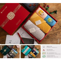 洁丽雅墨语四条亲子毛巾礼盒(外包装不定期更新,内容物不变) 1盒