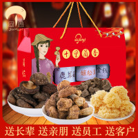 菌益干货礼盒384g 精选南北干货山珍菌菇礼盒 1盒
