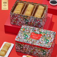 锦华趣味宝盒饼干蛋卷765g 1盒