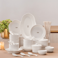 康宁CORELLE BRANDS 贝尼尼大师系列陶瓷餐具*42头 1套