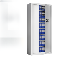 通门无斗保密柜内7层板密码锁+指纹柜子1个