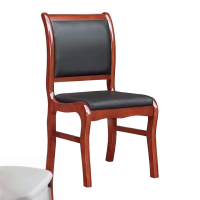 富瑞源会议室凳橡胶木高950坐宽440坐深500胡桃色 1个