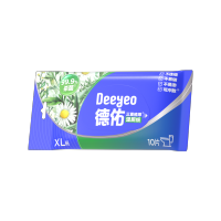 德佑三重植萃湿厕纸基础版10片/包-20包