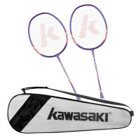 川崎羽毛球双拍超轻男女羽毛球对拍入门级训练双拍 UNITE Power-001 紫色
