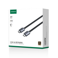 绿联(UGREEN)HDMI线2.1版8K60Hz 4K240Hz高清视频连接线兼容HDMI2.0 15米