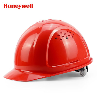 霍尼韦尔(Honeywell)安全帽 L99S HDPE工地电力防砸抗冲击 电绝缘 红色