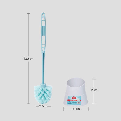 美丽雅马桶刷套装带底座立式厕所刷子卫生间清洁刷具长柄无死角软毛刷
