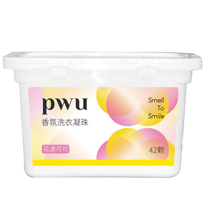 朴物大美(Puwubeauty)洗衣凝珠(花漾可可)盒装8g*42颗