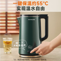 九阳型号W530316L不锈钢内胆容量2L额定功率1800W颜色:绿色电热水壶