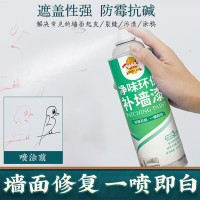 小匠材白色防水修复喷剂水性净味500ML补墙漆