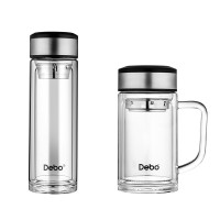 Debo德铂DEP-743汉纳斯耐温差茶杯玻璃杯/套