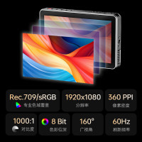 MDUG 唯卓仕DC-X系列监视器6英寸触摸屏相机4K信号SDI接口HDMI摄像机单反微单外接显示器 DC-X2监视器