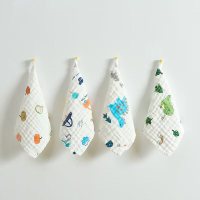 悠梦嘉居A类纯棉超柔方巾-4条装 25*25±2CM YZ1500 面料选用100%棉纱,天然抗菌透气