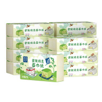 美穗吉家 亲肤绵柔面巾纸 原生竹浆4层60抽*12包MIH-2404032