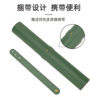 木丁丁 办公桌垫鼠标垫大号电竞防水防滑PU皮革笔记本电脑键盘垫家用写字游戏餐桌家用垫子900*450mm 军绿色 DK