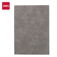 得力彩边皮面本PU 创意记事本 笔记本 包包随手记25KBP151