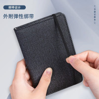 得力(deli)A6/96张便携笔记本创意型口袋本迷你小本子记事本单词手账本