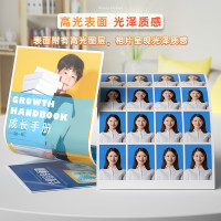 得力(deli)A4 150g带背胶高光面照片纸 可粘贴相片打印纸 50张/盒11831