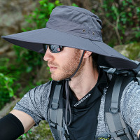 南极人超大檐遮阳帽DMZ1812215深灰