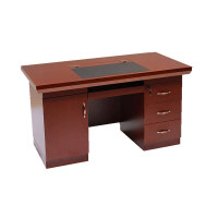 康达博宇办公桌 1400*700*750胡桃色