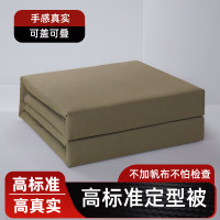 柳伊 LIUEI LE内务被 热熔棉被军绿棉被子