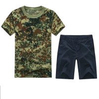 结盟者01式短袖体能服老式套装夏季迷彩短袖T恤透气速干军训尺码备注