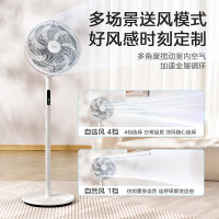 美的(Midea)[飓风节能]七叶柔风立式电风扇SAH35BSJ
