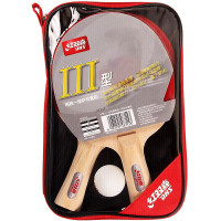 红双喜---III型 两拍一球 乒乓拍