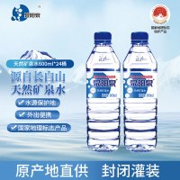泉阳泉长白山天然矿泉水600ml*24瓶整箱发