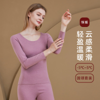 MDUG女士轻逸保暖圆领套装CF2300套装M(春秋)