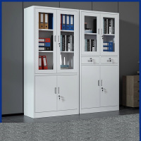 康达博宇办公室铁皮文件柜财务资料档案柜带锁凭证柜抽屉矮柜储物柜子1800*850*390