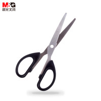 晨光(M&G)文具160mm办公家用生活剪刀 手工剪纸刀 办公用品 黑色单把装ASSN2248