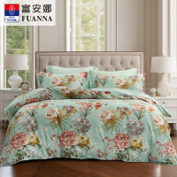 富安娜磨毛四件套-花漾年华203*229