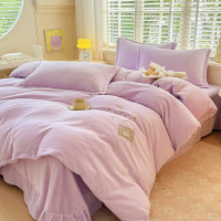 悠梦嘉居YJ15560暖奢雪貂绒绣花四件套3500克_x000b_雪貂绒面料,保暖舒适抗静电冬日小暖阳