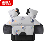 南极人电动车挡风被冬季加厚加绒印花被挡风罩3D8661 灰色3D8661