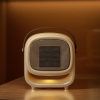 卡蛙桌面暖风机小型办公室桌下烤火炉节能小太阳电暖气取暖器家用KW-CH10A