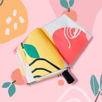 红叶折叠雨伞ins小清新防晒遮阳伞防紫外线太阳伞晴雨两用 半夏时光3198