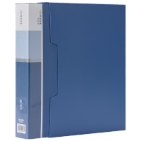 得力5006_80页资料册(深蓝)(个)