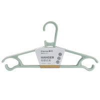 茶花 大衣架晾衣架子42cm 衣服架衣挂架晒衣架衣服撑子挂衣架 10支装07041T