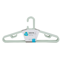 茶花大衣架 防滑晾衣架子衣服架衣挂衣服撑子46cm浅绿 5只0731浅绿