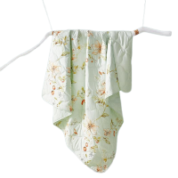 梦洁家纺超声波印花夏被:石榴花开180*200cm