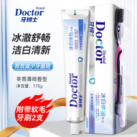 牙博士冰白体验牙膏 (175g+2支牙刷)*3组