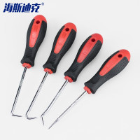 海斯迪克 拉拔器钩子 改锥直角弯钩 拆卸O型圈工具 短钩4件套