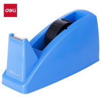 [得力]大号胶带座切割器封箱器(胶带宽度 ≤24mm) 蓝灰随机812