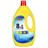 [净佰俐]84消毒液2KG居家消毒水消毒剂杀菌洁厕地板车间环境清洗家用八四