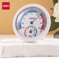 得力LE557机械式温湿度计(白)(台)