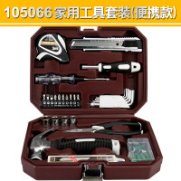 瑞德家用工具套装维修五金组套多功能家庭锂电钻组合家用五金工具 105066家用工具套装