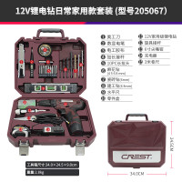 瑞德CDWX-12V锂电钻套装205067多功能维修锂电钻套装 可定制 1套