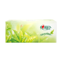 心相印茶语抽纸硬盒L码200抽12盒装商务用纸办公室会议用纸餐巾纸面巾纸 L码 2层 200抽*12盒 整箱