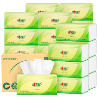 心相印心相印茶语丝享系列130抽三层塑装纸面巾24包装 DT15130 3层 130抽*24包 整箱装